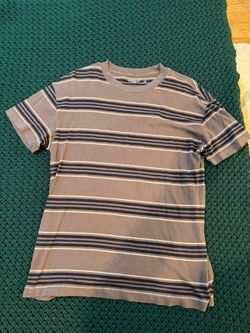 Brown striped shirt