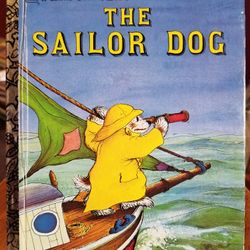Little Golden Book #312-08 The Sailor Dog 1981, Produced For Chic-Fil-A