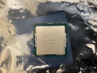 I7 9700k intel cpu $100 OBO
