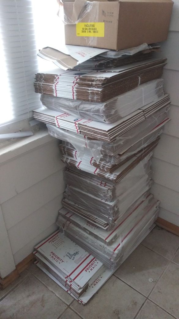 USPS PRIORITY FLAT RATE BOXES PADDED ENVELOPES REGIONAL A B MEDIUM LARGE