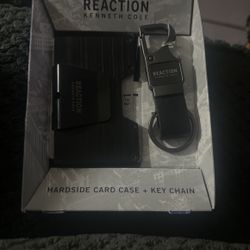 Hard Sided Wallet+ Key Chain 