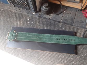 Weight lifting belt