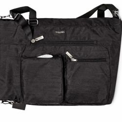 Black Baggallini Crossbody / Travel Bag – Lots of Pockets