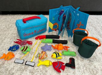 Great condition! Toddler/Preschool Fishing soft toys
