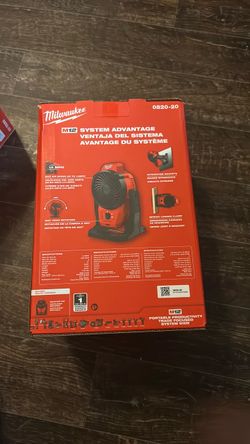 Milwaukee M12 mountain Fan