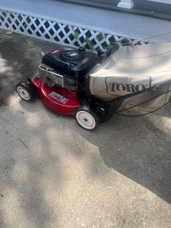 Toro push mower