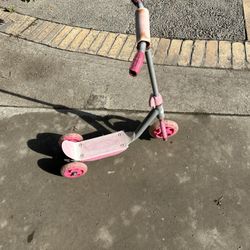 Free Little Girl Scooter