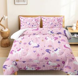 unicorn bedding set 