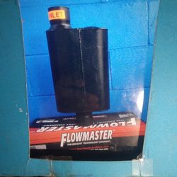 FLOWMASTER PERFORMANCE MUFFLER Series 40 Installed Includes ELMOFLES