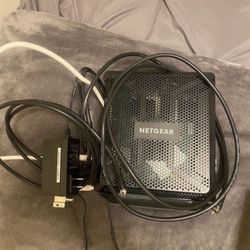 Open Box NETGEAR Nighthawk C7000v2 AC1900 960Mbps WiFi Cable Modem Router - BLACK