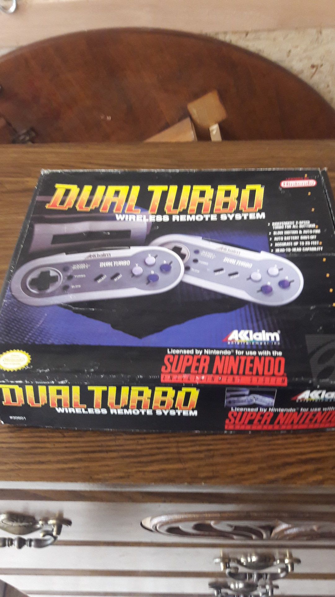 Dual Turbo wireless remotes for Super Nintendo