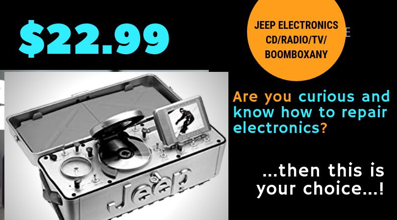 •••JeepElectronics Cd+Radio+TV-Plz SEE CONDITIONS•••