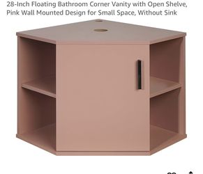 Bathroom Corner Vanity 