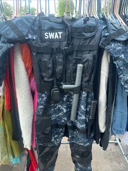 Swat Costume 7-8 childs