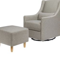 Babyletto Toco Swivel Glider w/ Ottoman Set