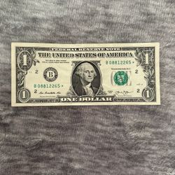 $1 2013 Duplicate Star Note FW