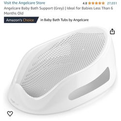 Angel Care Baby Bath Support Grey (babies Less Than 6 Months)