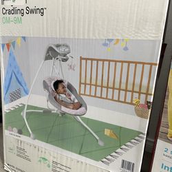 Cradling baby swing $60