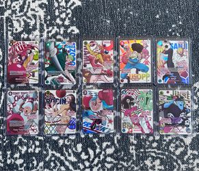 One Piece x Round 1 Trading Card Game Complete Set *READ DESCRIPTION*