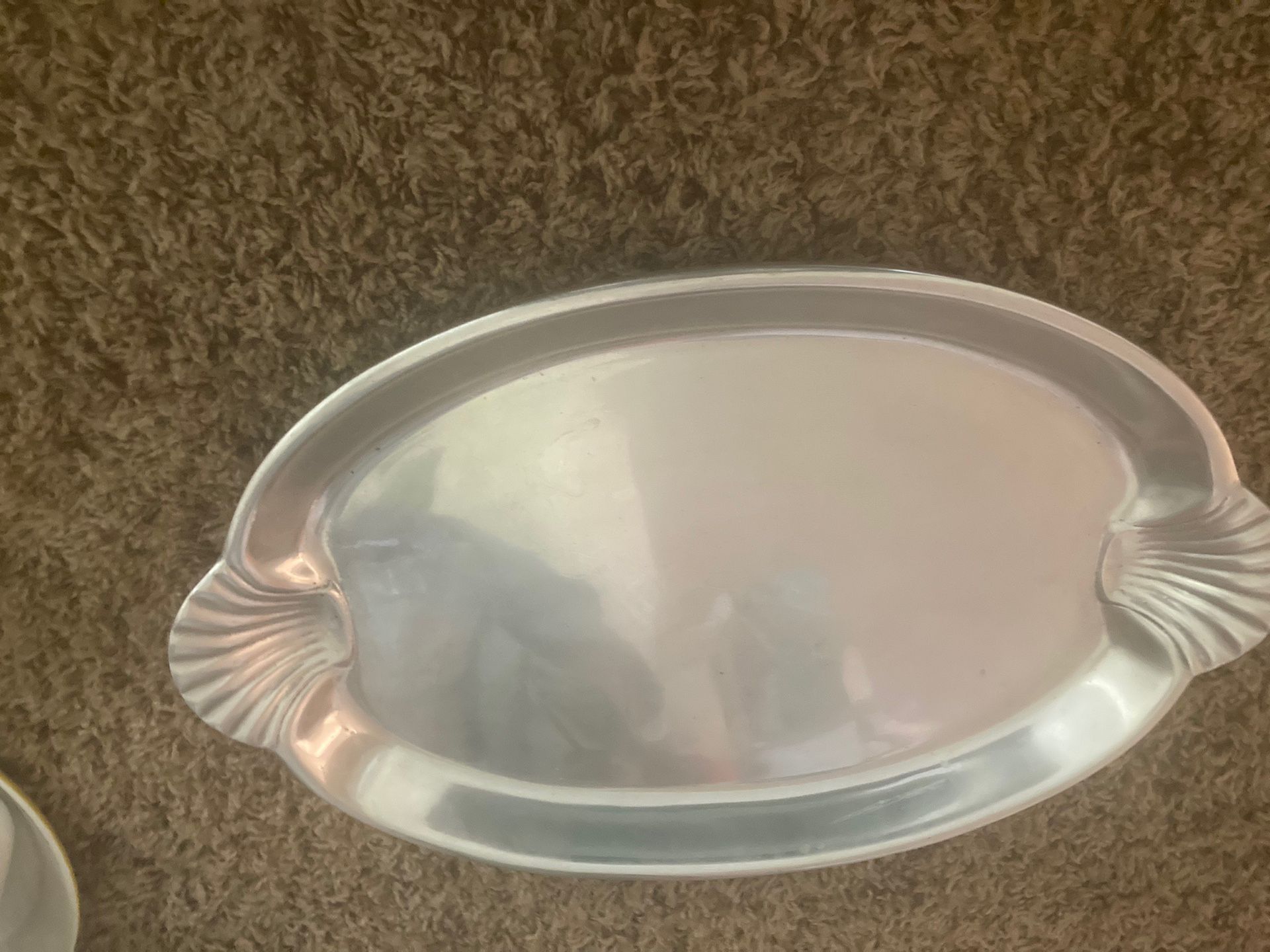 Vintage Bruce Fox Design Silver Platter