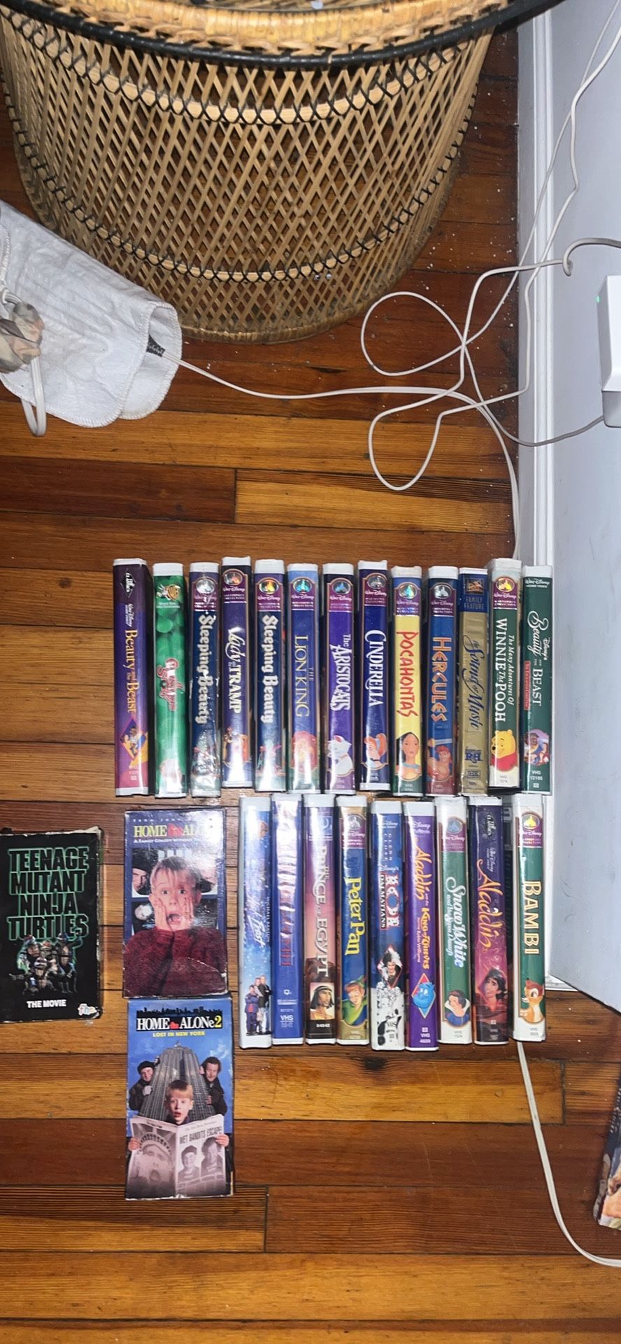Rare Disney VHS Tapes Would Like To Trade For Old Nintendo Games Or Consoles