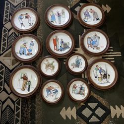 Norman Rockwell Plates