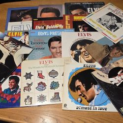 Elvis Presley vinyl records, many availible read description