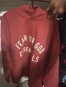 Crimson essential hoodie