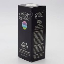 Gelish PolyGel Soft White French Color – 2 oz Tube, Brand New! 