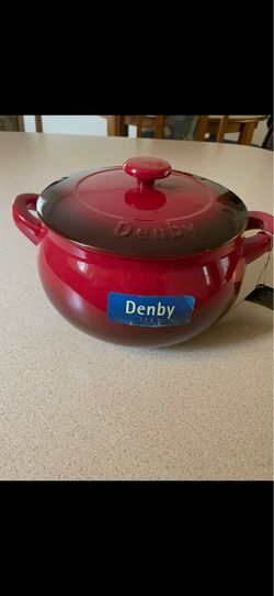 Denby oven to table dish w/lid