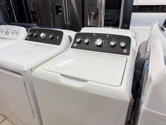 GE Digital washer and dryer set available with warranty