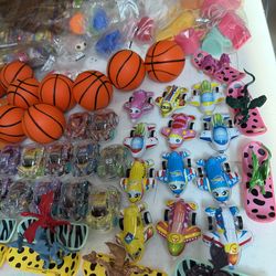 Birthday party goodie bag fillers  Party favors take all for price listed. 136 total
