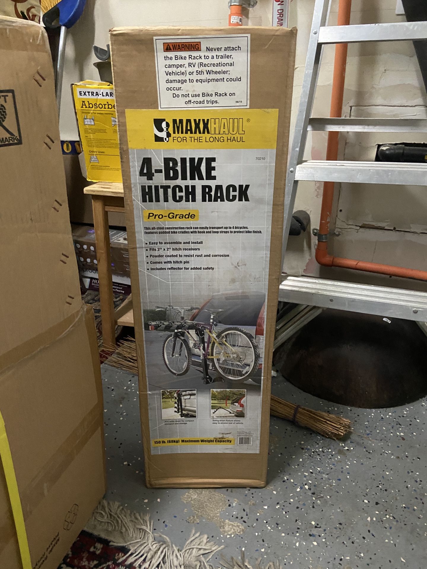 Max haul 4 Bike Rack Pro Grade
