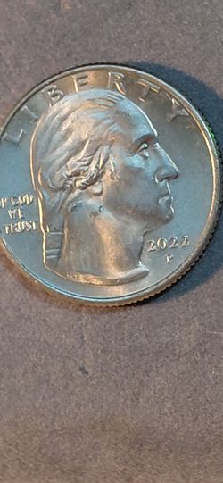 2022-P Quarter Dollar Unique Error "Voto Para La Mujer"