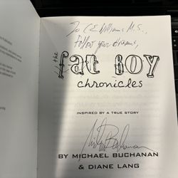 Fat Boy Chronicles Paperback (SIGNED BY FAT BOY)