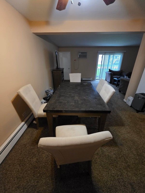 Dining Table Set with 5 Chairs