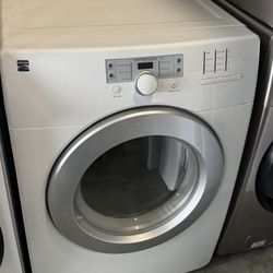 Front load kenmore dryer electric  large load capacity working perfectly no issues at all extra for delivery same day delivery and installation availa