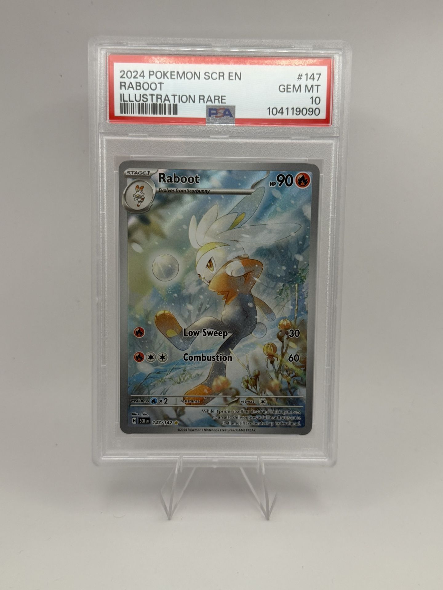 PSA 10 Raboot 147/142 (Stellar Crown)