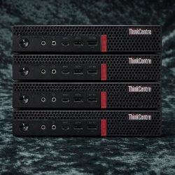 4× Lenovo ThinkCentre M720q Tiny Desktops – NVMe – Win10 Pro – Pentium & i3 CPUs