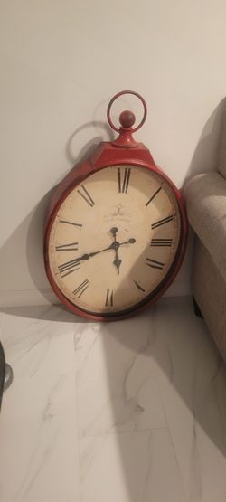 Metal clock