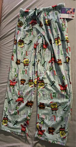 Christmas SpongeBob pajama pants