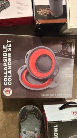 Collapsable colander set new in box
