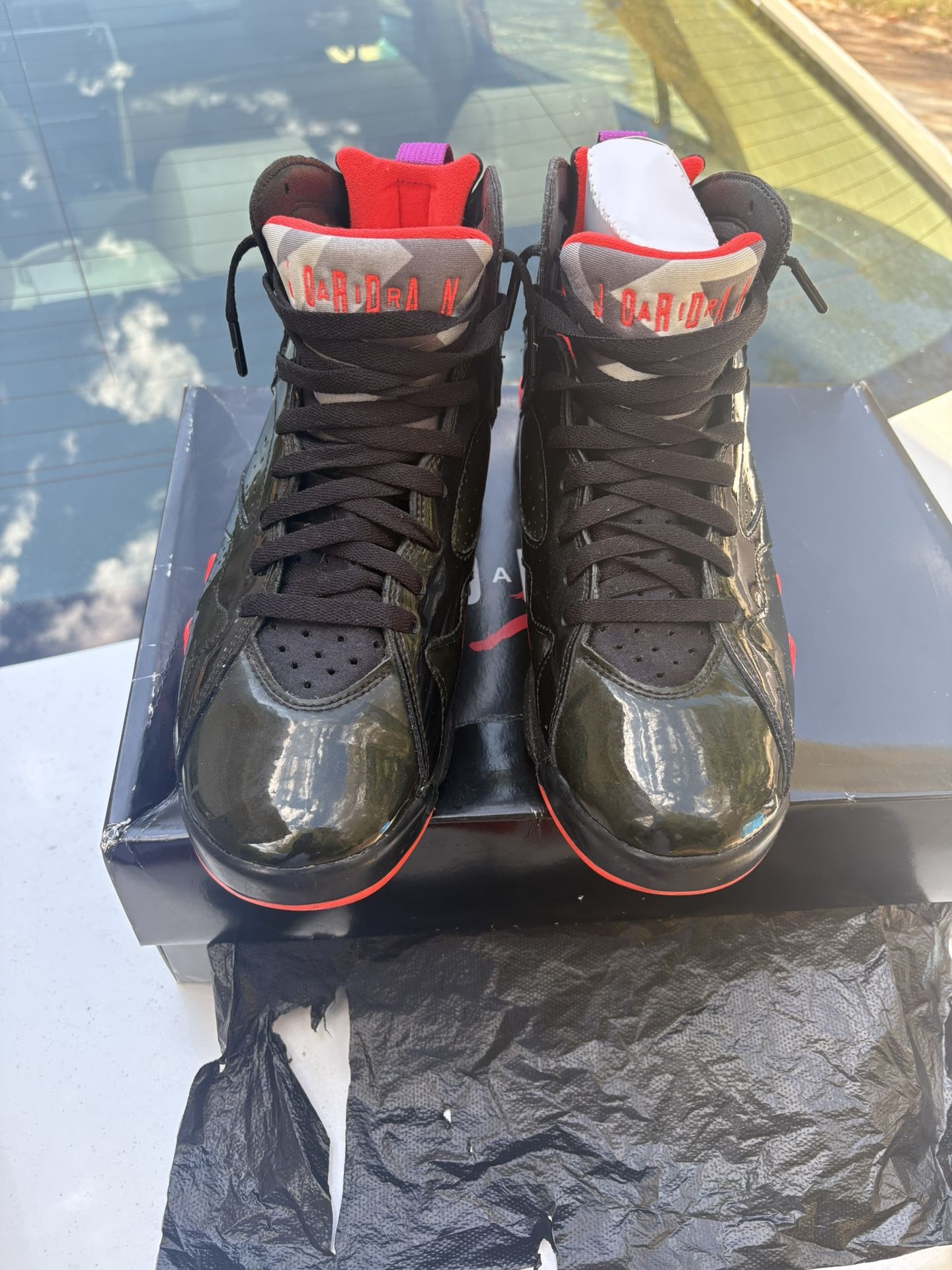 Air Jordan Retro 7 “Black Gloss” 