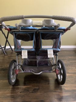 Instep safari tandem hot sale double jogging stroller