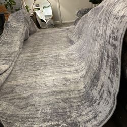 zesthome- 9‘ X 13‘ Large Gray/Beige Area Rug