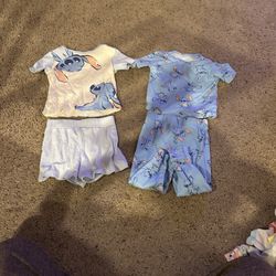 2 Pairs Stitch Pajamas