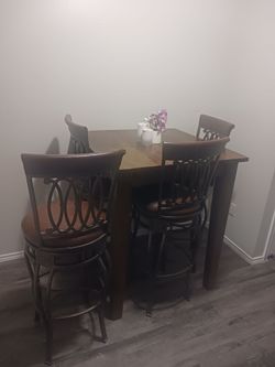 Wooden 4 Piece Dining Set