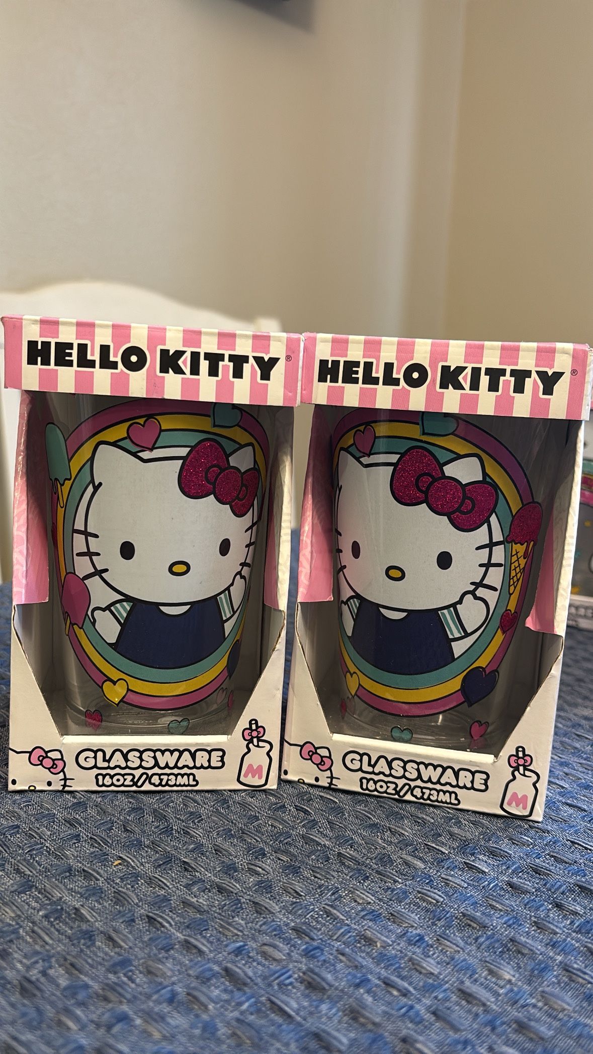 Hello Kitty Glassware