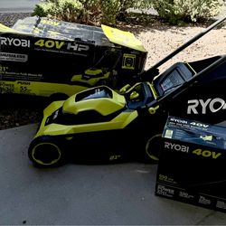 NEW ⭐️Ryobi Lawn Mower & Blower