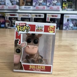 BITTY Bullseye Toy Story 1" Funko Pop #520 Movies Disney Pixar Animation Woody